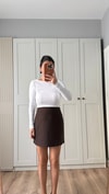 KAHVE MİNİ ETEK