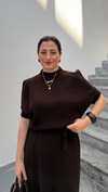 Kuşaklı Triko Midi Elbise