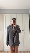 POLİVİSKON BLAZER CEKET -ANTRASİT