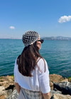 Gri Pullu Crochet Saç Aksesuarı