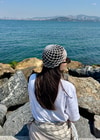 Gri Pullu & Simli Crochet Saç Aksesuarı
