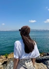 Kahverengi Pullu Crochet Saç Aksesuarı