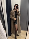 Oversize Vatkalı Kaban