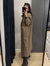 Oversize Vatkalı Kaban