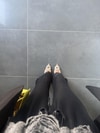 Siyah Saten Pantolon 