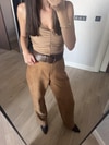 Süet Pantolon