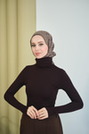 Balıkçı Yaka Body Kahverengi