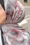 Batik Desen Soft Şal Vizon
