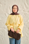 Bel Bağlamalı Tunik Sarı