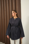 Biyeli Kot Kimono Lacivert