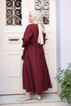 Bolera Etiketli İkili Takım Bordo