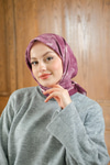 Bulut Soft Eşarp Mürdüm