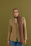 Candy Desen Şal mocha