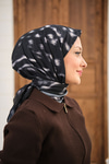 Ceylan Desen Eşarp Siyah