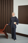 Çıtçıt Büzgü Detay İkili Takım Antrasit