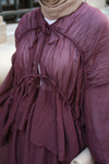 Etekli Kimono Takım Bordo