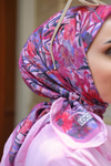 Frezya Soft Eşarp Pembe