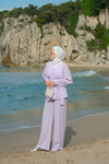 Gofre Takım Lila
