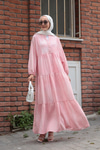 Katleya Model Elbise Pembe