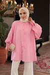 KOL BAGLAMALI GOMLEK Açık Pembe