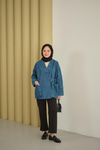 Kot Kimono Mavi