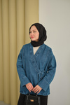 Kot Kimono Mavi