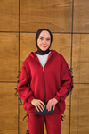 Kurdale Detaylı Takım Bordo