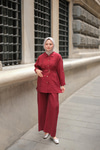 Lyocell Takım  Bordo