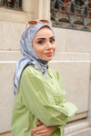 Manolya Soft Eşarp Gri