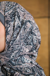 New Bahar Soft Şal Gri