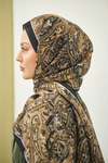 New Bahar Soft Şal Kahverengi