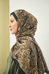 New Bahar Soft Şal Kahverengi