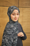New Bahar Soft Şal Siyah