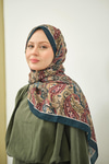 New Bahar Soft Şal Zümrüt Yeşil