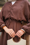 Olivia Elbise Kahverengi