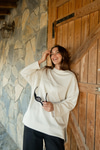 Oval Kesim Tunik Ekru