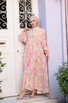 Papatya Desen Elbise Pembe