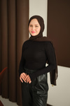 Parmak Geçirmeli Body Siyah