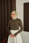 Parmak Geçirmeli Body Yeşil