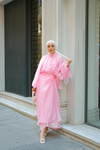 Pelerinli İkili Takım Pembe