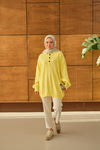 Polo Yaka Tunik Sarı