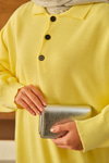 Polo Yaka Tunik Sarı