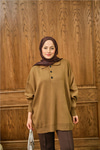 Polo Yaka Tunik Vizon