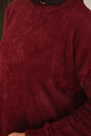 Püsküllü Tunik Bordo