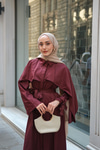 Rhanna Elbise Bordo