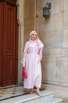 Rhanna Elbise Pembe