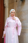 Rhanna Elbise Pembe