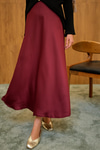 Saten Etek Bordo