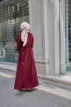 Sea Elbise Bordo