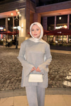 Simli İkili Takım Gri